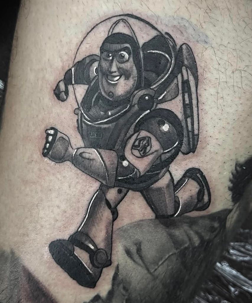Running Buzz Lightyear